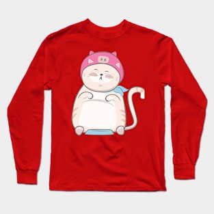 Funny cat Long Sleeve T-Shirt